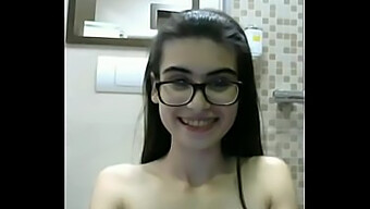 18-Year-Old Italian Teen Enjoys Her Own Body On Camera