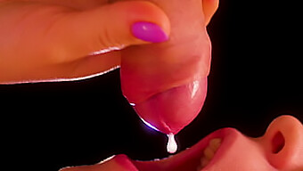 Get Your Dick Milked In 60fps Close-Up By Xsanyany'S Oral Talents