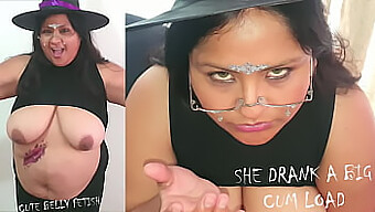 Perut Dan Menelan Sperma Dalam Video Porno Halloween