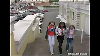 Foursome With Russian Teens