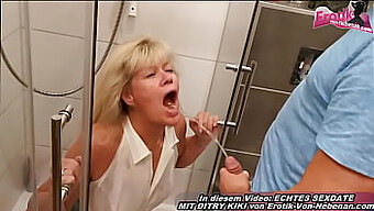 German Milf Gets Caught By Husband While Having Sex With Young Cock