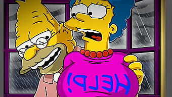 Marge Simpson, En Hengiven Husmor, Blir Feilaktig Identifisert Som En Prostituert Av Naboen, Noe Som Fører Til Et Intenst Møte Med En Mystisk Mann Mens Mannen Hennes Homer Er Borte På Jobb. Denne Animerte Hentai-Parodien, Satt I The Simpsons-Verdenen, Utforsker Temaer Som Fetisj, Bdsm Og Stramme Klær.