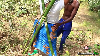 Une Fille Africaine Attachée Et Baisée Brutalement Et Intensément