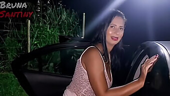 Brunette Bruna Submits To Big Cock In Lust Club Parking Lot