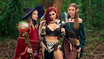 Redheaded Vixens In D&D World Get Naughty